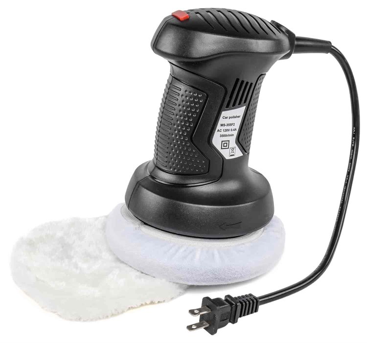 Electric Orbital Buffer and Polisher 6" Polishing Pad