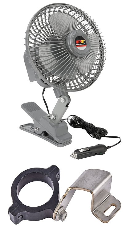 Roll Bar Mounting Bracket and Oscillating Fan Kit