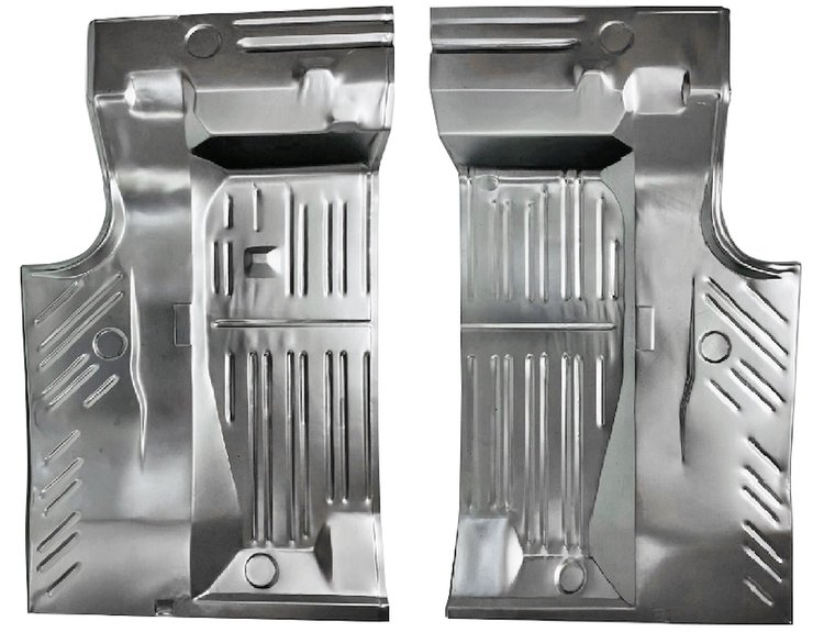 Trunk Floor Pan Set Fits Select 1968-1970 Mopar B-Body Models [Left/Driver & Right/Passenger Sides]