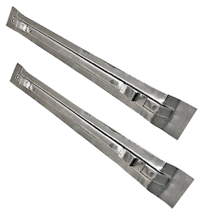 Fuel Tank-to-Floor Brace Set Fits Select 1968-1970 Mopar B-Body Models [Left/Driver & Right/Passenger Sides]