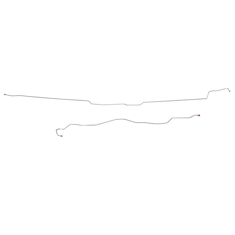 Intermediate Brake Line Kit 2002-2004 F-250/F-350 Super Duty, AWABS Crew Cab w/ Long Bed Disc Brakes [Stainless]
