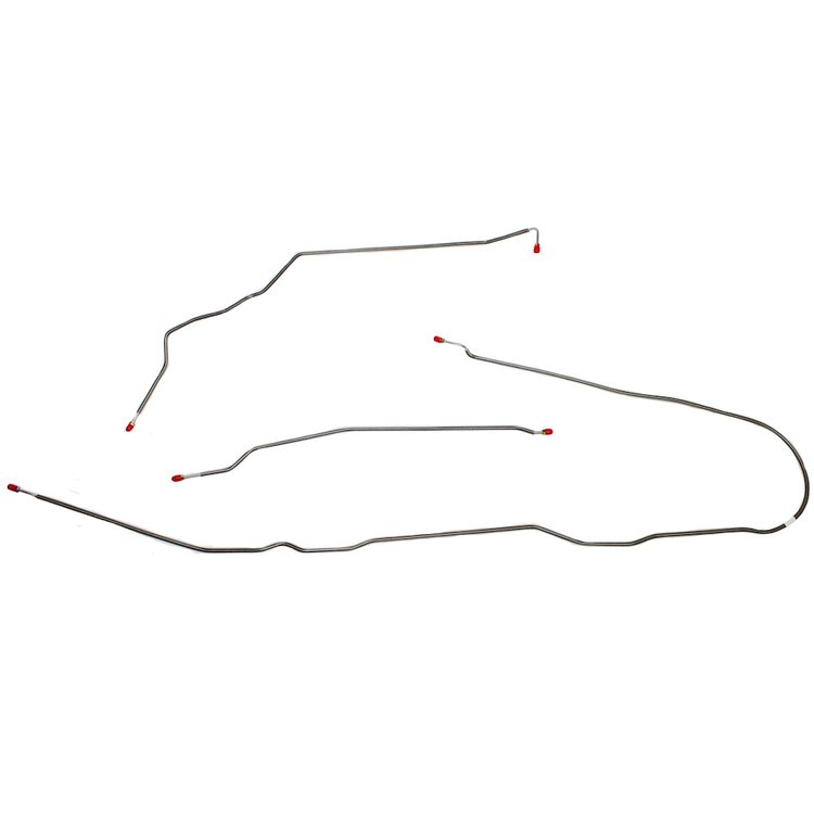 Intermediate Brake Line Kit 1998-2001 Ranger RWABS, Extended Cab/ Short Bed, Regular Cab/Long Bed [Stainless]