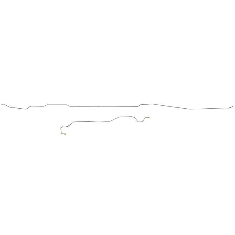 Intermediate Brake Line Kit 1999 1/2 -01 F250-F550 Super Duty, AWABS, Diesel Crew Cab/Long Bed [Stainless]