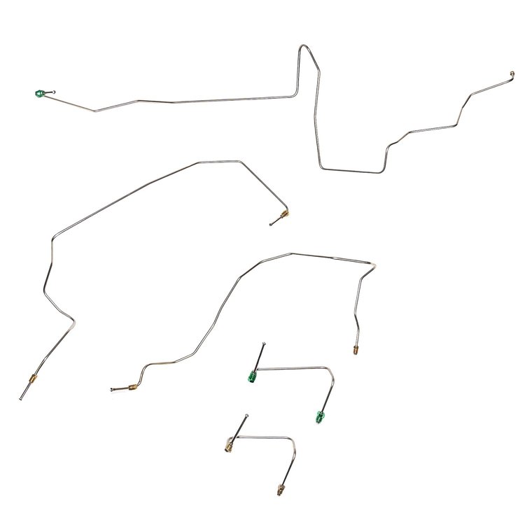 Brake Line Kit 2004-2008 Ford Ranger, AWABS, 4WD [Stainless]