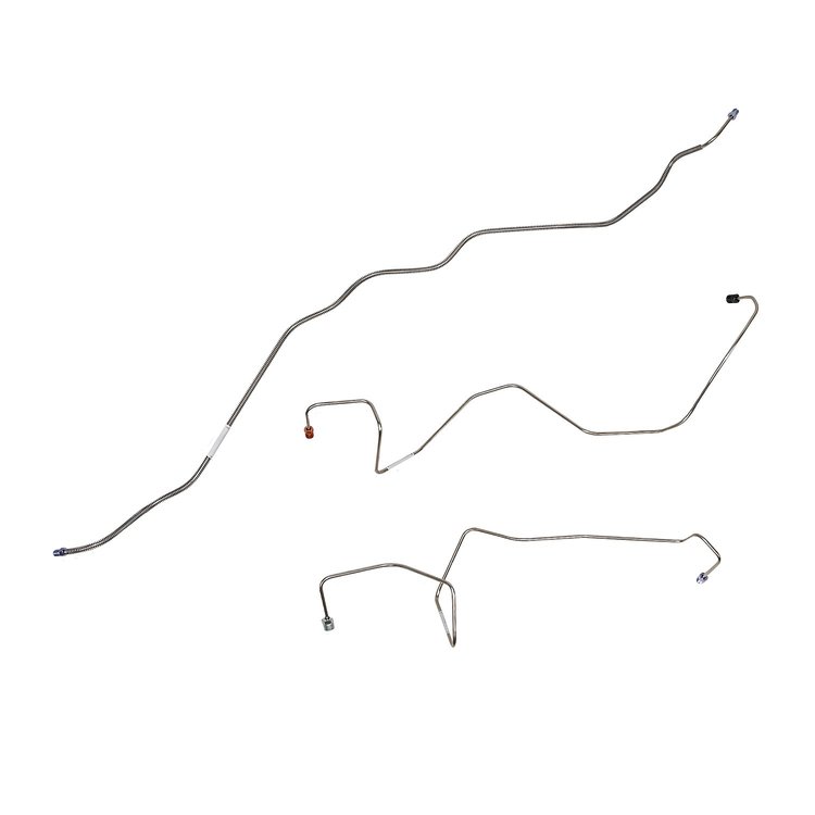 Brake Line Kit 1987-1997 Ford F-150, Front [Stainless]