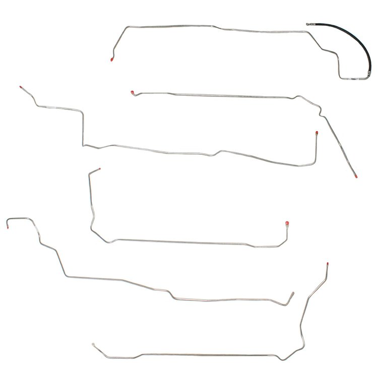 Fuel Line Kit 1994-1995 Ford Mustang GT [Stainless]
