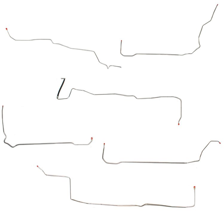 Fuel Line Kit 1996-1998 Ford Mustang GT [Stainless]