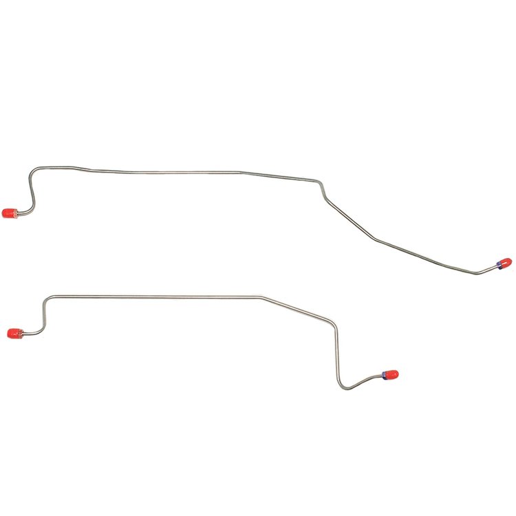 Rear Axle Brake Lines 1994-1995 Ford Mustang GT, ABS [Stainless]