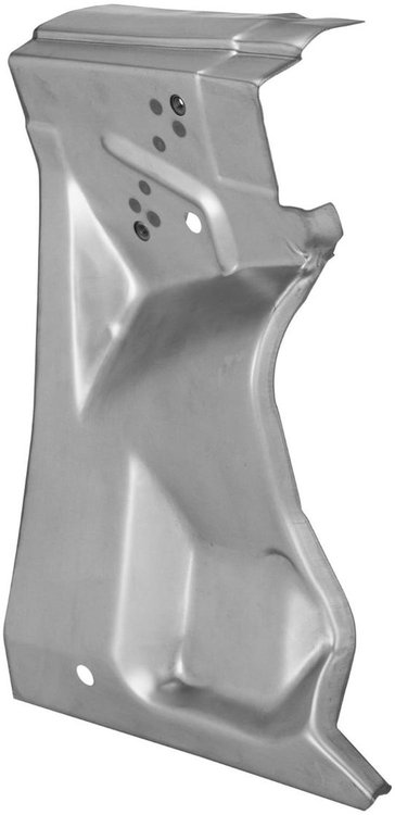 Front Fender Apron Rear Section for 1971-1973 Ford Mustang, Mercury Cougar [Right/Passenger Side]