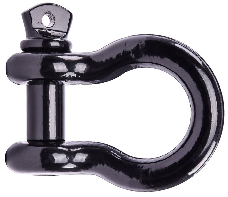 D-Ring Shackle 3/4 in. [Black Powder Coated]
