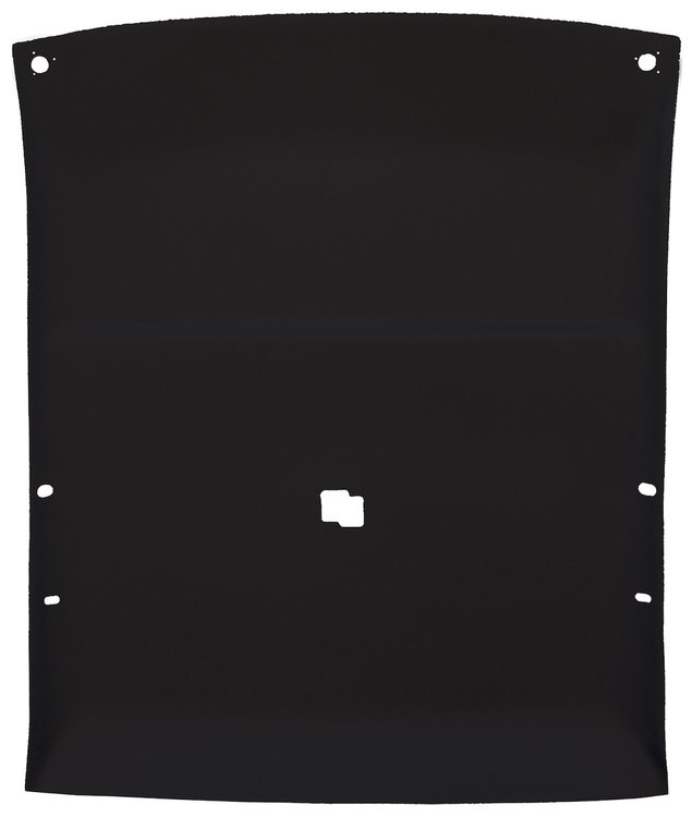 ABS Headliner w/Foam Backed Fabric Fits Select 1978-1988 Buick, Chevy, Olds & Pontiac 2-Door, w/Dome Light [Black]
