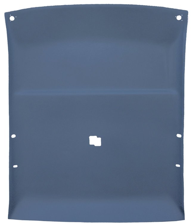 ABS Headliner w/Foam Backed Fabric Fits Select 1978-1988 Buick, Chevy, Olds & Pontiac 2-Door, w/Dome Light [Adriatic Blue]