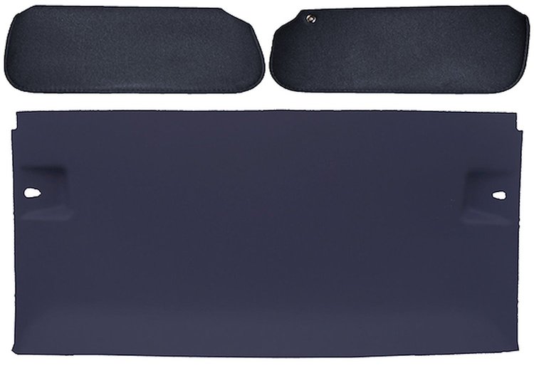 ABS Headliner & Visor Kit for Select 1978-1988 Buick, Chevrolet, Olds & Pontiac 2-Door G-Body w/T-Top [Dark Blue]