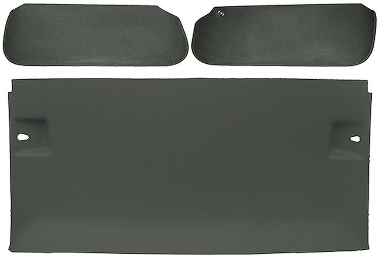 ABS Headliner & Visor Kit for Select 1978-1988 Buick, Chevrolet, Olds & Pontiac 2-Door G-Body w/T-Top [Medium-Dark Gray]