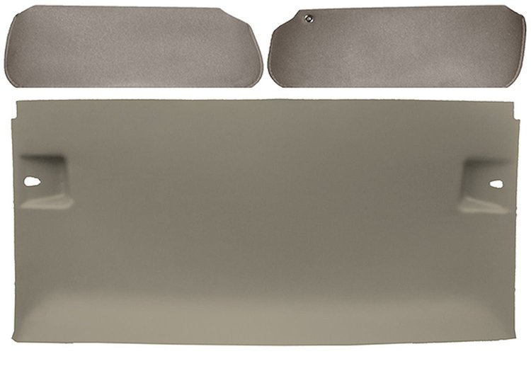 ABS Headliner & Visor Kit for Select 1978-1988 Buick, Chevrolet, Olds & Pontiac 2-Door G-Body w/T-Top [Sand Gray]