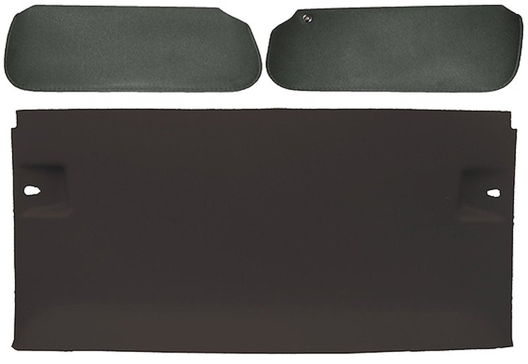 ABS Headliner & Visor Kit for Select 1978-1988 Buick, Chevrolet, Olds & Pontiac 2-Door G-Body w/T-Top [Briar-Brown]