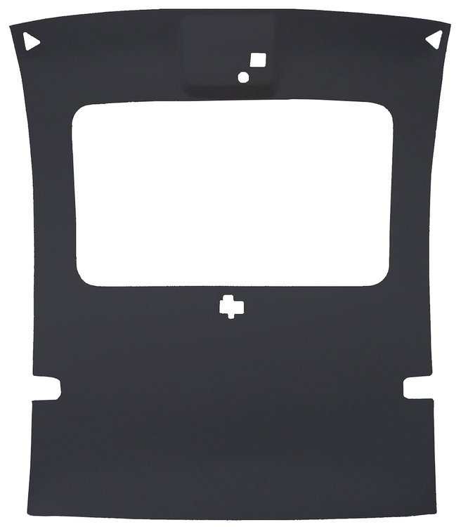 ABS Headliner w/Foam Backed Fabric Fits Select 1978-1988 Buick Regal, GN, Chevy Monte Carlo w/Factory Sunroof [Graphite]