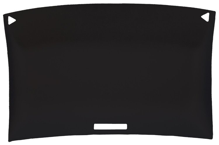 ABS Headliner w/Foam Backed Fabric for 1978-1987 Chevrolet El Camino & GMC Caballero [Black]