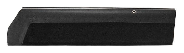 Upper Door Panel Set for 1978-1987 Chevrolet El Camino, 1978-1983 Chevrolet Malibu [Black Madrid Grain Vinyl]