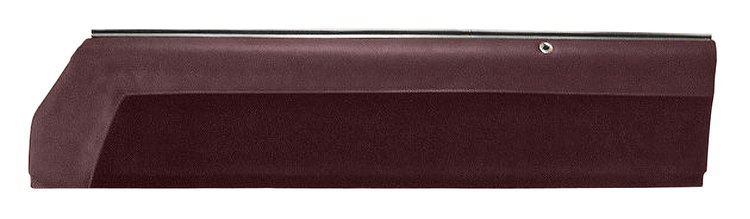 Upper Door Panel Set for 1978-1987 Chevrolet El Camino, 1978-1983 Chevrolet Malibu [Maroon Madrid Grain Vinyl]