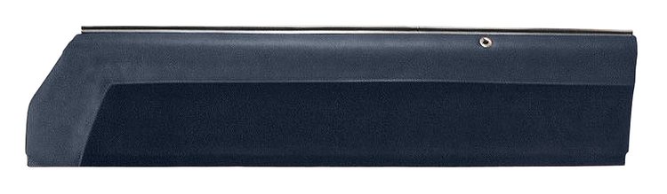 Upper Door Panel Set for 1978-1987 Chevy El Cam., 1978-1983 Chevy Malibu [Navy Blue Madrid Grain Vinyl/ Navy Bl Encore Velour]