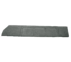 Upper Door Panel Set for 1978-1987 Chevrolet El Camino, 1978-1983 Chevrolet Malibu [Light Charcoal Encore Solid Color Velour]