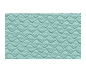 Headliner w/Sail Panels/Sun Visors for 1966-1967 Chevrolet El Camino w/3-Bow Headliner [Basketweave Aqua Vinyl]