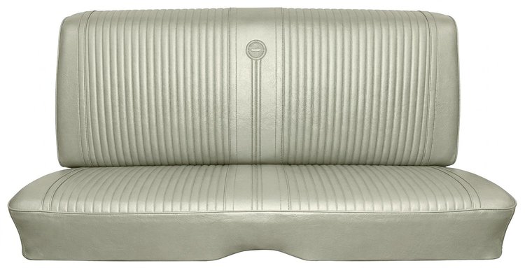 Rear Seat Upholstery Kit for 1964 Chevrolet Chevelle Convertible [Seville Grain Vinyl Fawn]