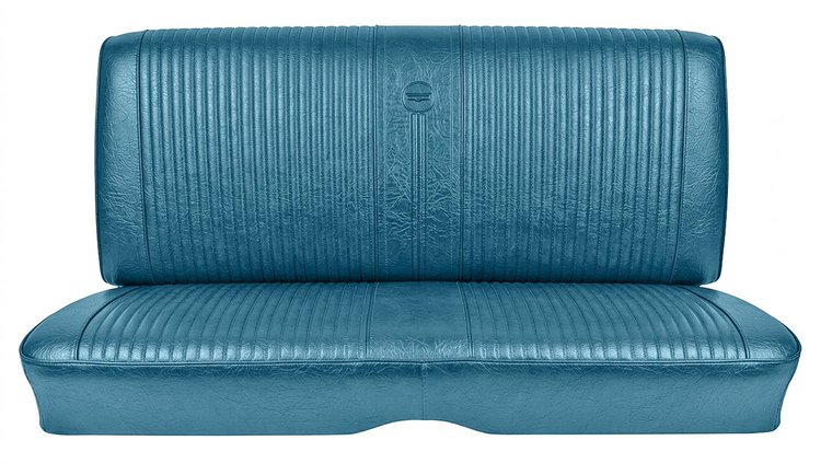 Rear Seat Upholstery Kit for 1964 Chevrolet Chevelle Convertible [Seville Grain Vinyl Lt. Blue]