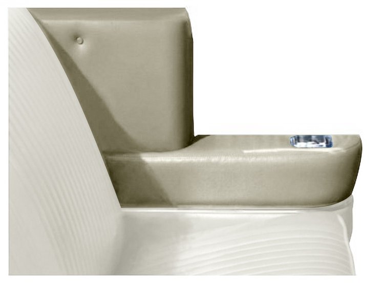 Rear Armrest Cover Set for 1964 Chevrolet Chevelle, Malibu Convertible [Fawn]