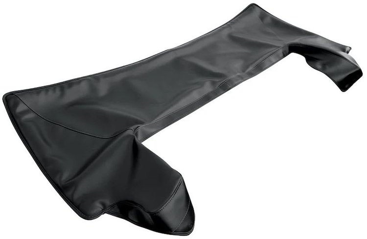 Convertible Top Boot for 1964 Buick Skylark, Chevy Chevelle, Malibu, Olds Cutlass, Pontiac GTO, LeMans, Tempest [Black]