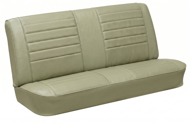 Rear Seat Upholstery Kit for 1965 Chevrolet Chevelle, Malibu, Convertible [Madrid Grain Vinyl Fawn]