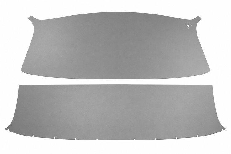 Fiberboard Headliner for 1954-1955 Chevrolet 3100, 3600, 3800, 1954-1955 GMC 100, 150, 250 [Gray]