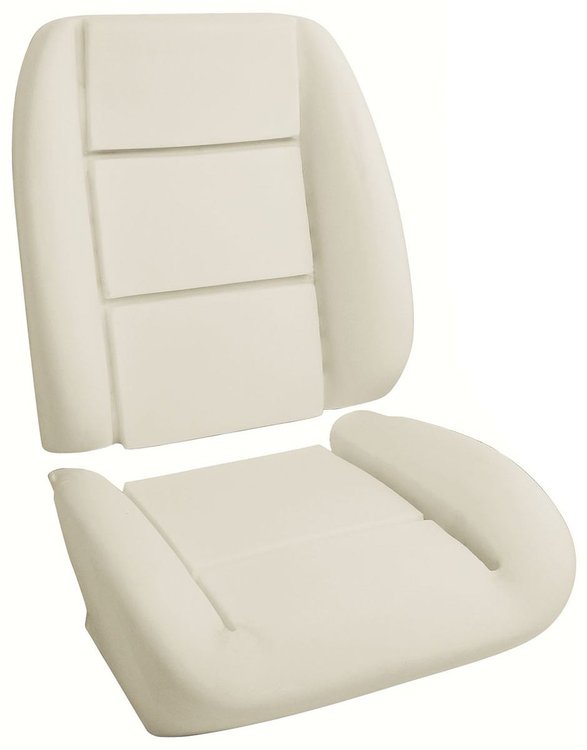 Front Low Back Bucket Seat Foam for 1984-1987 Buick Grand National and Chevrolet El Camino, 1984-1988 Chevrolet Monte Carlo