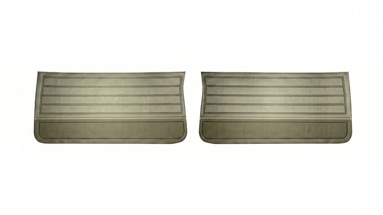 Front Standard Door Panel Set for 1965 Chevrolet Chevelle, El Camino & Malibu, All 2-Door Models [2-Tone Fawn]