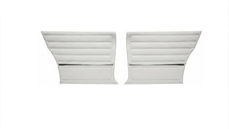 Rear Deluxe Side Panel Set for 1965 Chevrolet Chevelle, Malibu, Coupe/Hardtop [White]