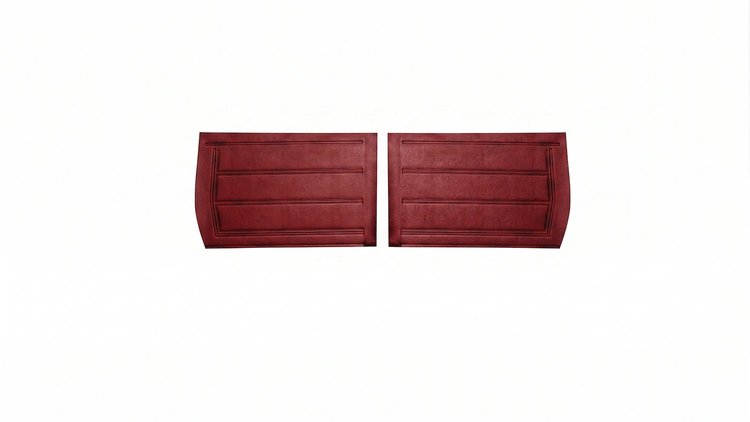 Rear Standard Side Panel Set for 1965 Chevrolet Chevelle, Malibu, Convertible [Red]