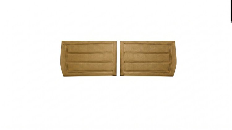 Rear Standard Side Panel Set for 1965 Chevrolet Chevelle, Malibu, Convertible [Saddle]