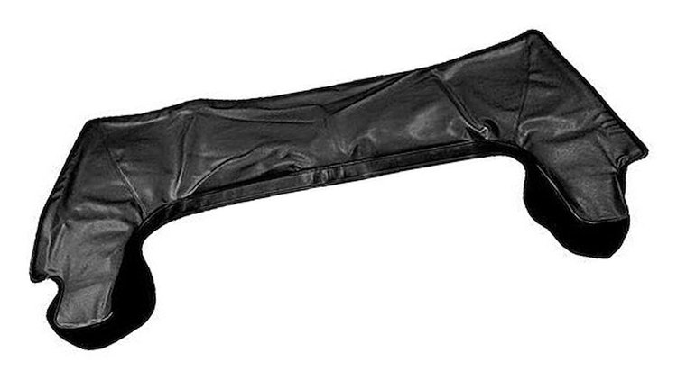 Convertible Top Boot for 1965 Buick Skylark, Chevy Chevelle, Malibu, Olds Cutlass, Pontiac GTO, LeMans, Tempest [Black]