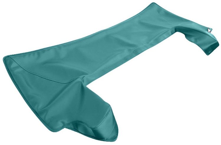 Convertible Top Boot for 1965 Chevrolet Chevelle, Malibu [Turquoise]