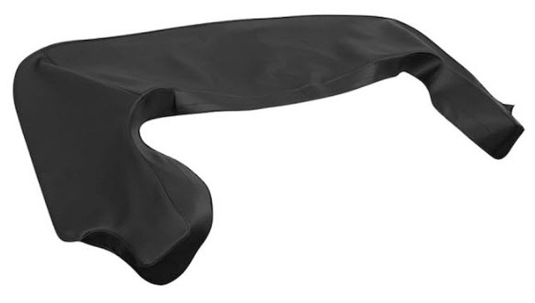 Convertible Top Boot for 1968-1972 Buick Skylark, Chevy Chevelle, Malibu, Olds Cutlass, Pontiac GTO, LeMans, Tempest [Black]