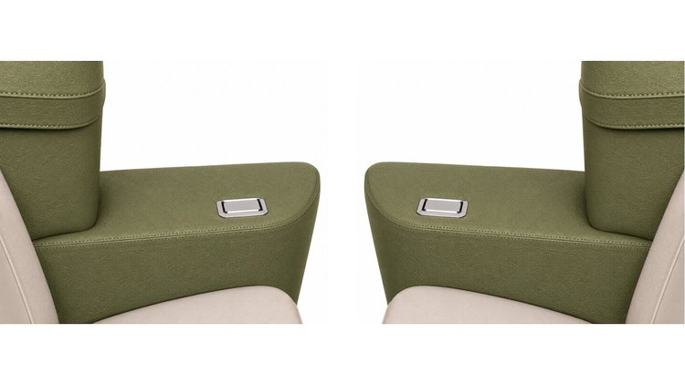 Rear Armrest Cover Set for 1968 Chevrolet Chevelle, Malibu Convertible [Gold]