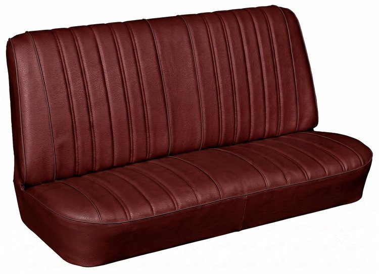 Rear Seat Upholstery Kit for 1966 Chevrolet Chevelle, Malibu, Convertible, 2-Piece [Madrid Grain Vinyl Bronze]