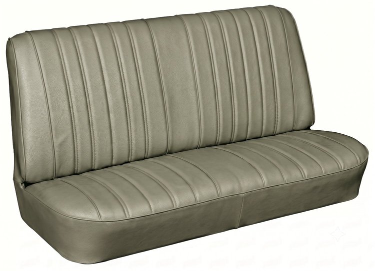 Rear Seat Upholstery Kit for 1966 Chevrolet Chevelle, Malibu, Convertible, 2-Piece [Madrid Grain Vinyl Fawn]