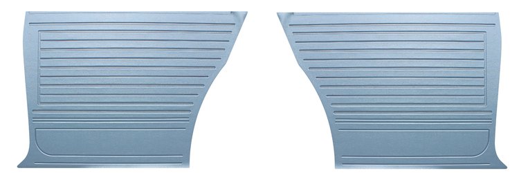 Rear Standard Side Panel Set for 1967 Chevrolet Chevelle, Coupe/Hardtop [Light Blue]