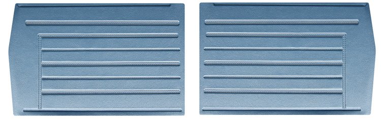 Rear Standard Side Panel Set for 1967 Chevrolet Chevelle, Convertible [Light Blue]