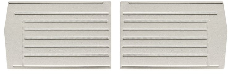 Rear Standard Side Panel Set for 1967 Chevrolet Chevelle, Convertible [White]