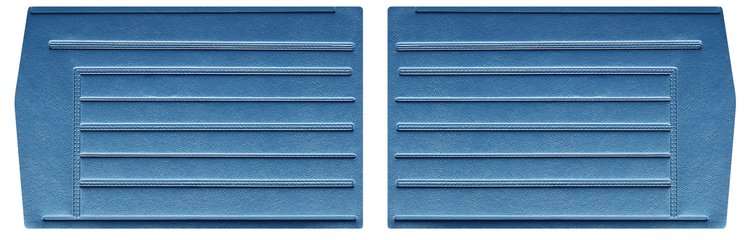 Rear Standard Side Panel Set for 1967 Chevrolet Chevelle, Convertible [Bright Blue]