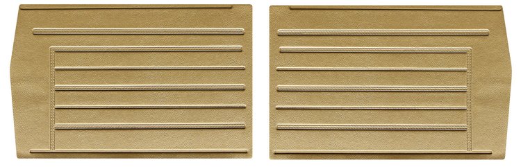 Rear Standard Side Panel Set for 1967 Chevrolet Chevelle, Convertible [Gold]