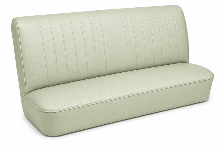 Rear Bench Seat Upholstery Kit for 1968 Chevy Chevelle, 4-Door Sedan [Madrid Grain Vinyl Pearl]